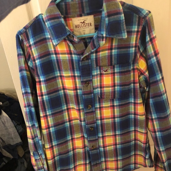 Men’s long sleeve flannel shit - Picture 5 of 6